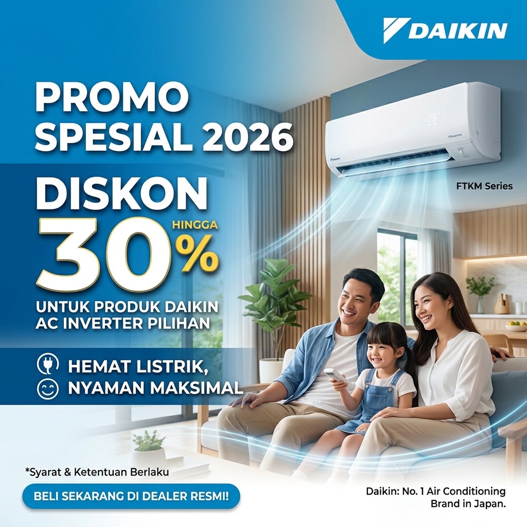 Mid-Year Sale Promo Daikin Inverter 2026